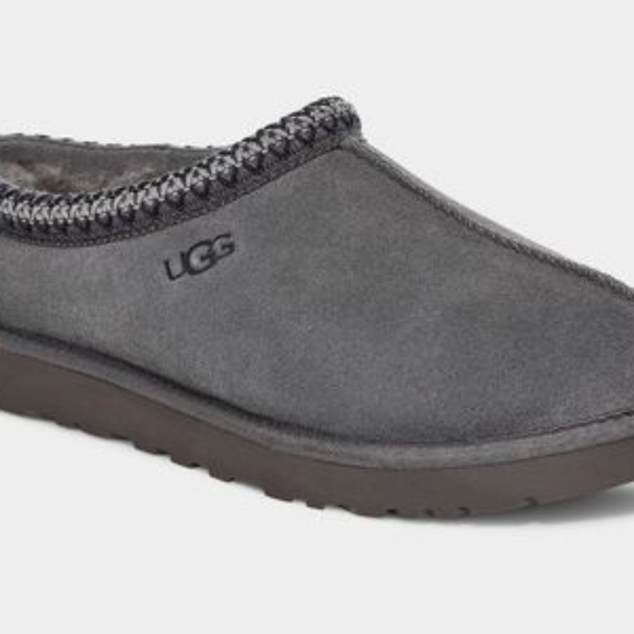 🌟 🎁  UGG TASMAN SLIPPER SIZE W9 M8 DARK GREY  ♥️ ships today ♥️ ✨️ - Picture 3 of 7